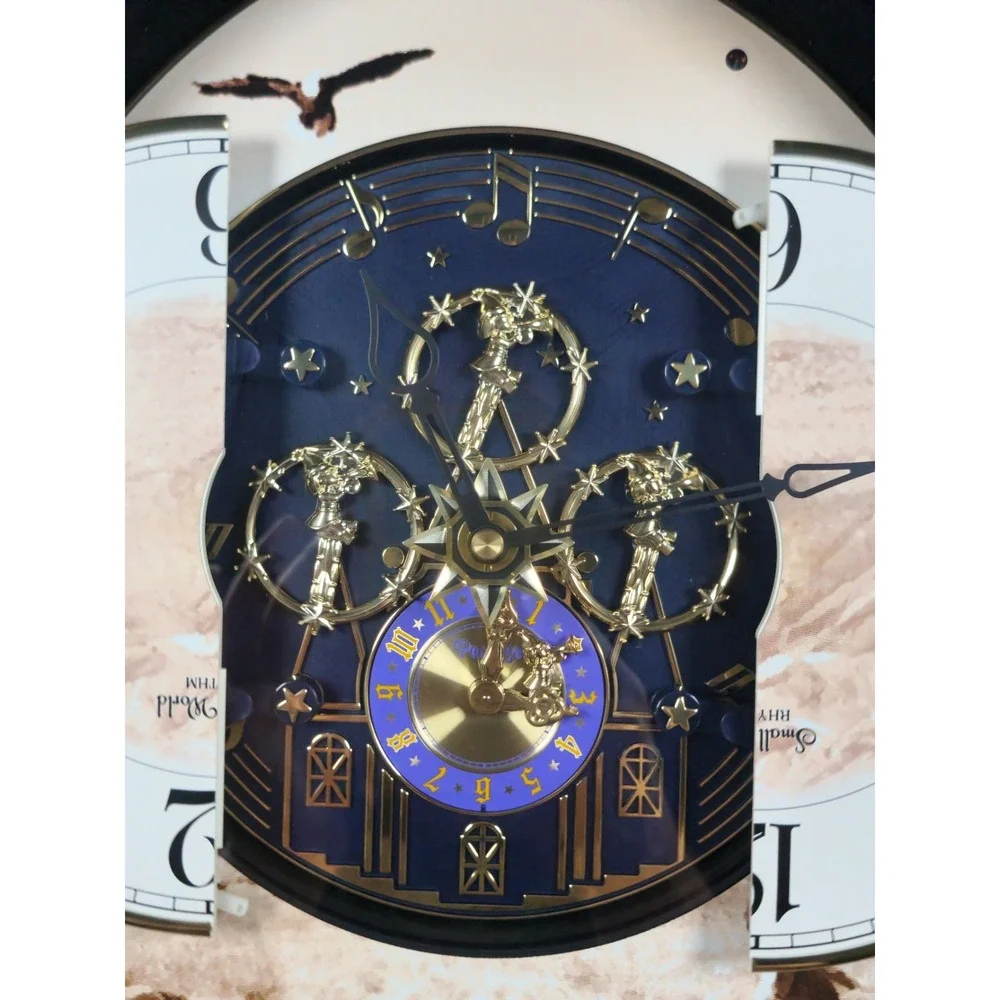 Rhythm Clocks Joyful Prairie Magic Motion Clock - Picture 15 of 15